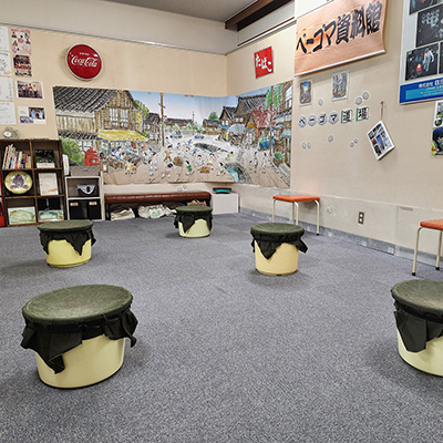 ベーゴマ道場で体験ができます